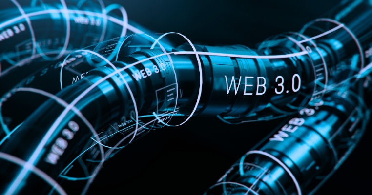 Visual overview of Web 3.0 technologies including blockchain and dApps